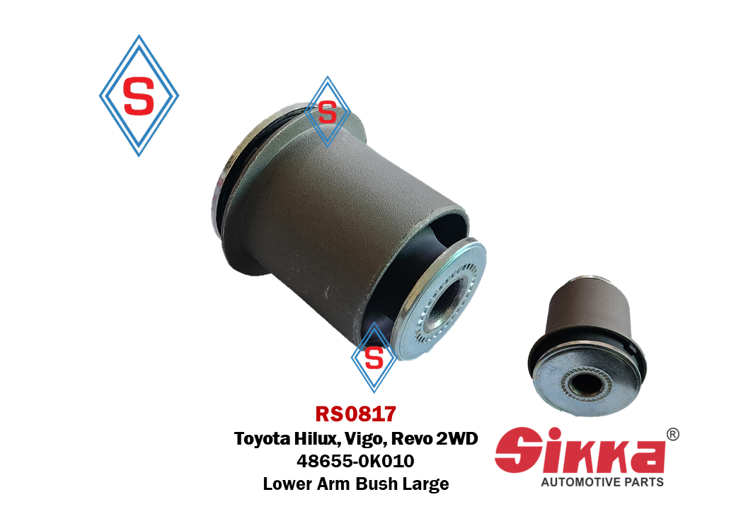 RS0817 Toyota Hilux, Vigo, Revo 2WD 48655-0K010 Lower Arm Bush Large