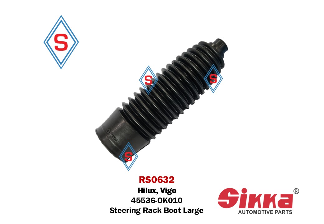 RS0632 Hilux, Vigo 45536-OK010 Steering Rack Boot Large