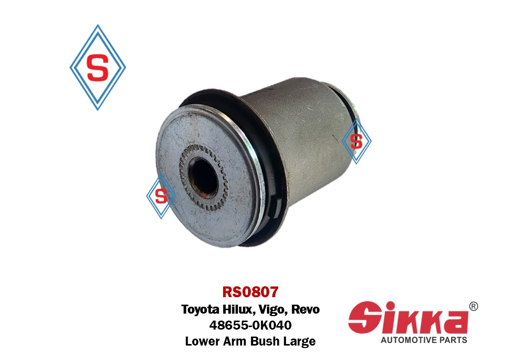 RS0807 Toyota Hilux, Vigo, Revo 48655-0K040 Lower Arm Bush Large