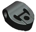 Silencer Rubber COR-88 (EE-70) | 17565-15050